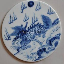 批发各种规格青花瓷小瓷片